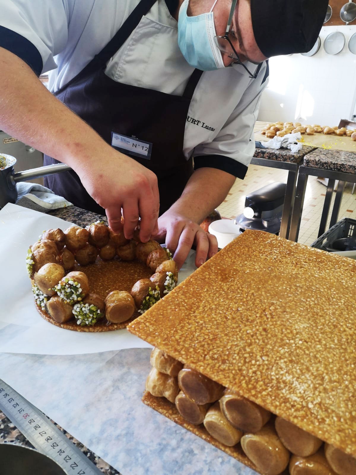 Concours de croquembouche à l'Ecole des Métiers - Dijon Métropole