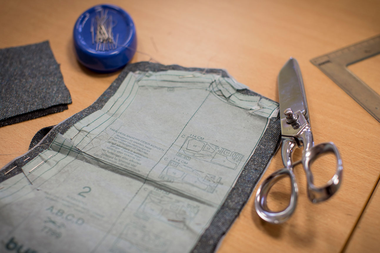 Up-cycling au chantier d'insertion Ligne essentielle de l'Ecole des Métiers