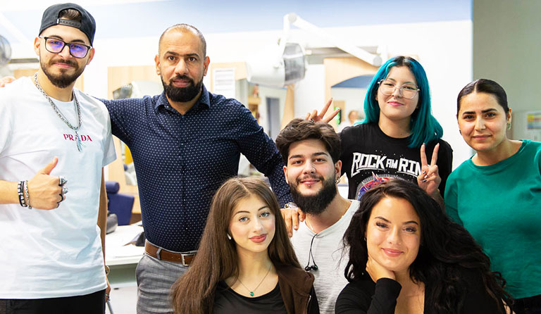 Apprentis de BK Unna, partenaires de l'Ecole des Métiers