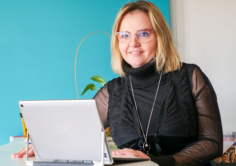 Fanny Lefèvre, responsable du centre ressources de l'Ecole des Métiers Dijon Métropole