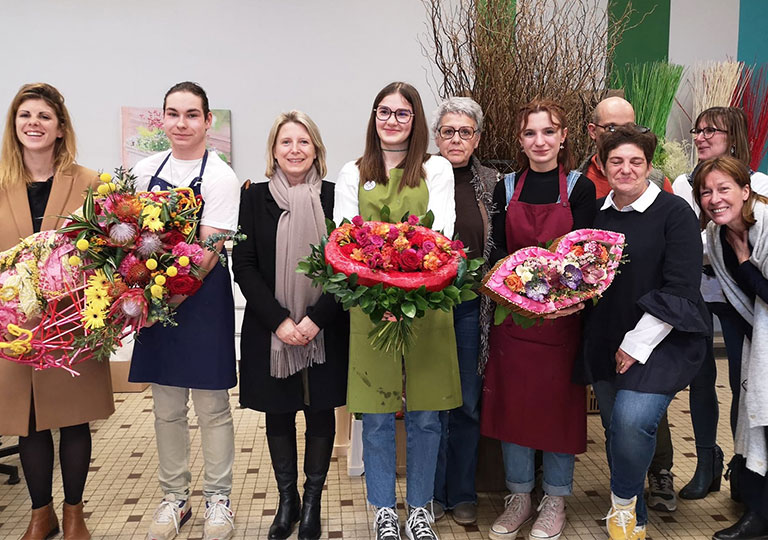 Sélection départementale du MAF Fleuriste à l'Ecole des Métiers Dijon Métropole