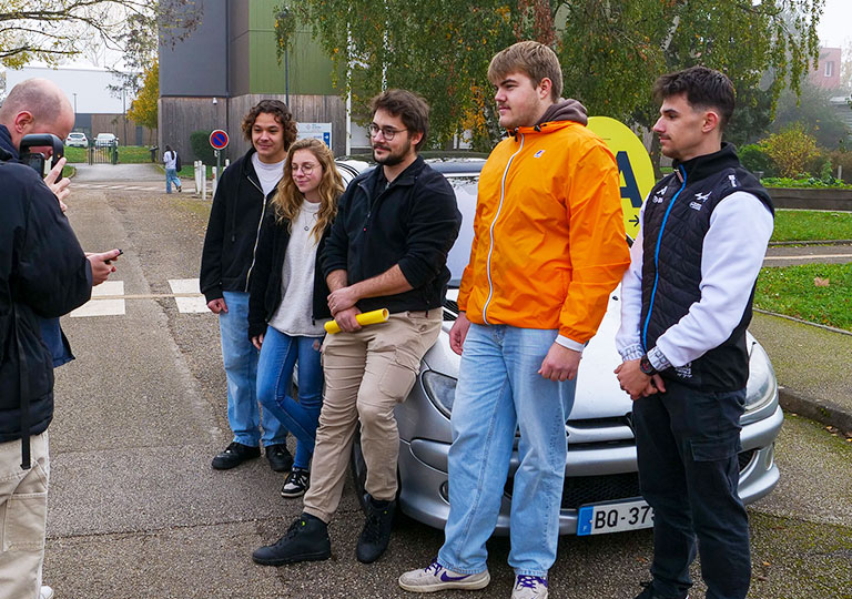 Les apprentis BAC PRO MVA de l'EDM se lancent dans le Raid 206