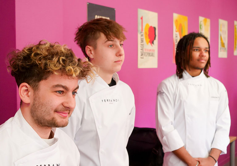 Lancement d'une nouvelle formation en cuisine fruit du partenariat EDM et FERRANDI Paris