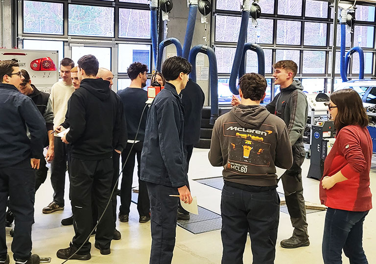 Mobilité à Kaiserslautern pour les alternants MVA de l'Ecole des Métiers