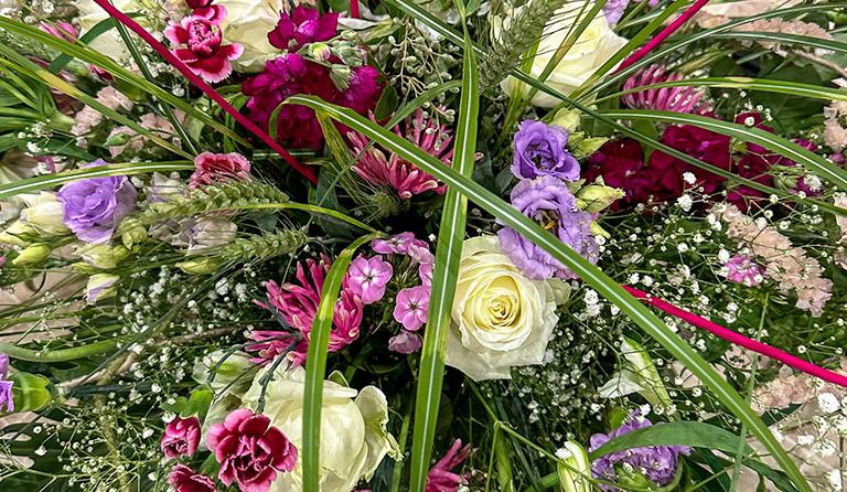 Production florale réalisée par des apprentis de l'EDM au concours MAF