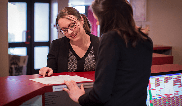Maîtres d'apprentissage en formation à l'Ecole des métiers